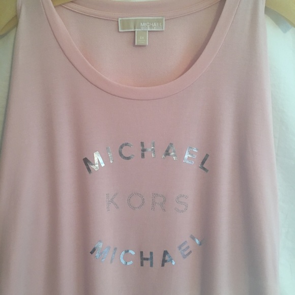 pink michael kors shirt